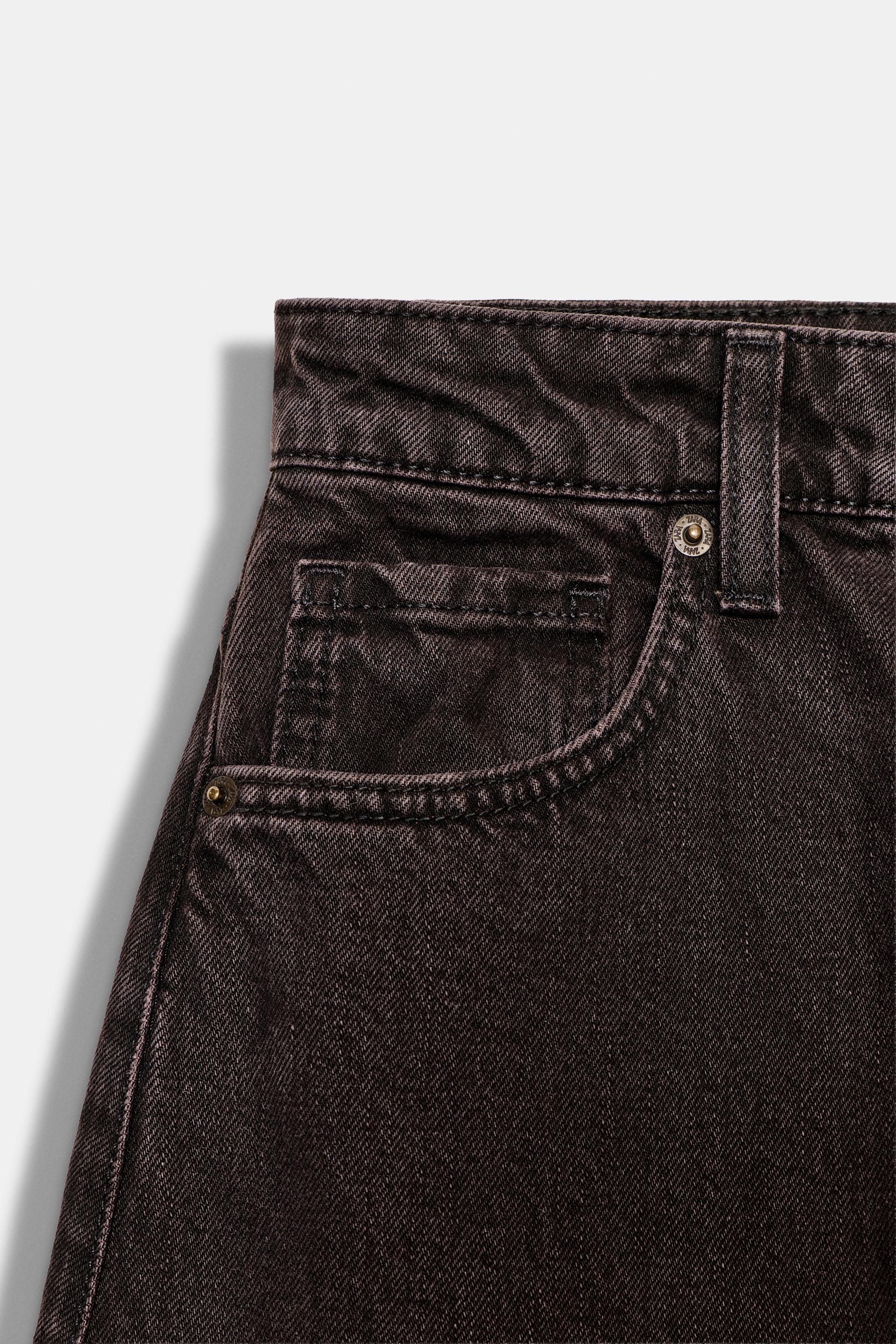 TRF HIGH WAIST BARREL JEANS